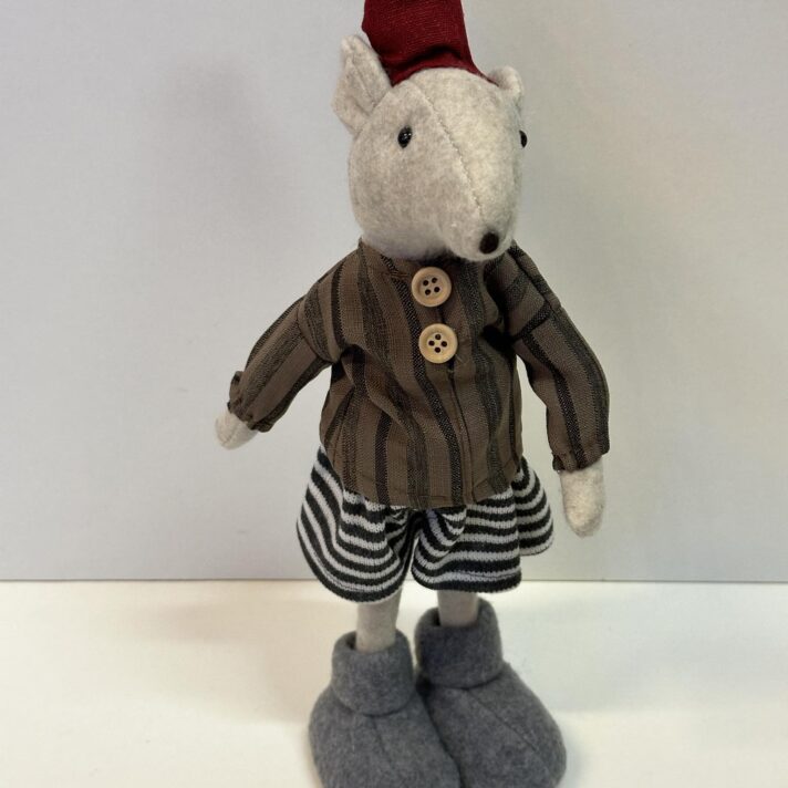 Jólamús v/knappablus