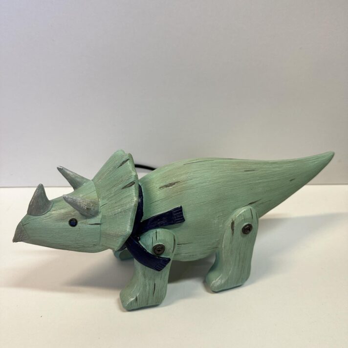 Stórur grønur dinosaurur - Lampa